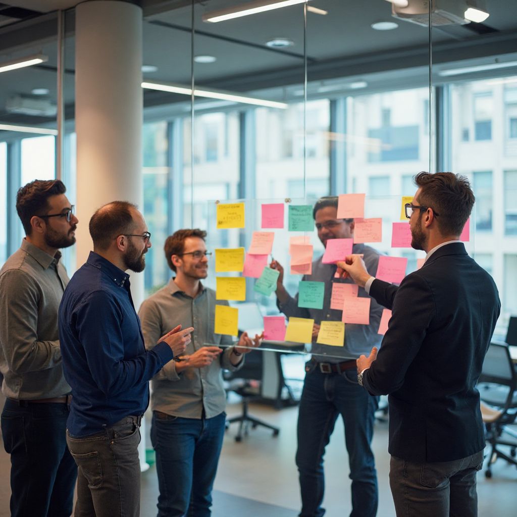 Brainstorming in ufficio